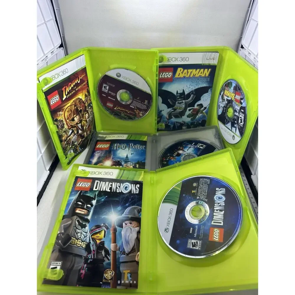 XBOX 360 LEGO Lot Games Batman Harry Potter Indian Jones Dimension Retro Vintage